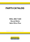 New Holland ROLL-BELT 560 Bale Slice Plus Round Baler Parts Manual