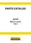 New Holland W190B TIER 3 Wheel Loader Parts Manual (NA)