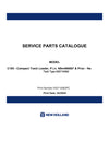 New Holland C185 Compact Track Loader Parts Manual 550710062PC Download PDF