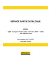 New Holland C238 Tier 4B-C Compact Track Loader Parts Manual 550710192PC