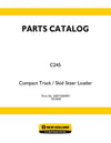 New Holland C245 Tier 4B Compact Track Loader Parts Manual 550710204PC