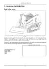 New Holland C245 Tier 4B (final) Compact Track Loader Operator Manual 48174831