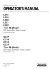 New Holland C332 Tier 4B (final) Compact Track Loader Operator Manual 91859417