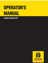New Holland CL145 Crawler Loader Operator Manual 75131059