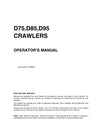 New Holland D75 D85 D95 Crawler Dozer Operator Manual 87592076NA