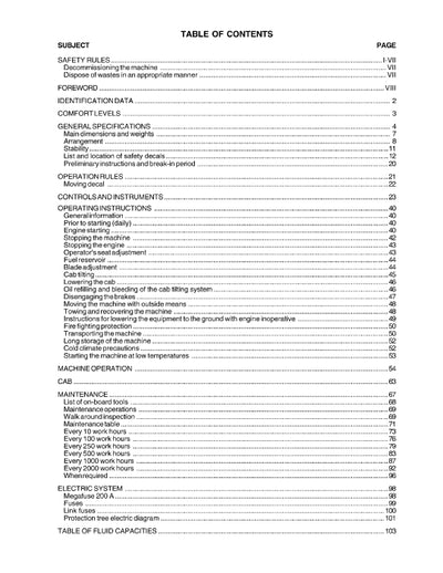 New Holland DC150.B Tier 2 Crawler Dozer Operator Manual 6036613100 Download