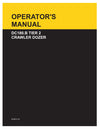 New Holland DC180.B Tier 2 Crawler Dozer Operator Manual 6036614100 