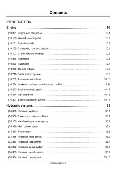 New Holland E18C Mini Excavator Service Manual 51572890