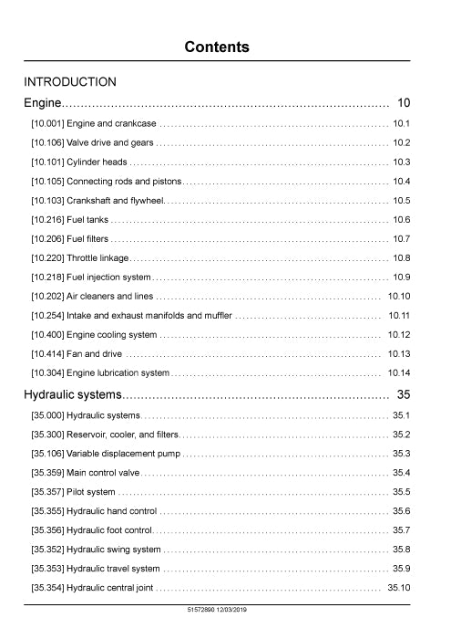 New Holland E18C Mini Excavator Service Manual 51572890