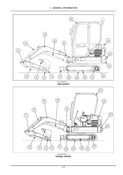 New Holland E19C Mini Excavator Operator Manual 92073198 Download