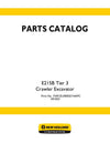 New Holland E215B Tier 3 Crawler Excavator Parts Manual YN91ZU0005D1NA