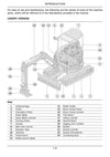 New Holland E30D, E34D, E38D Mini Excavator Operator Manual 92696211 