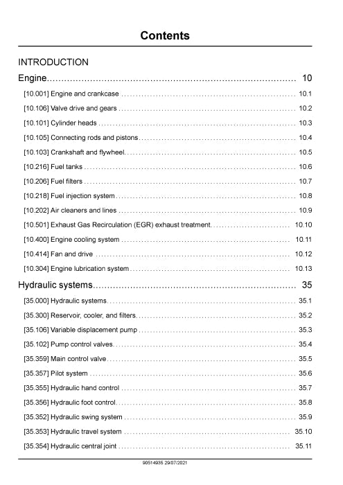 New Holland E37C Mini Excavator Service Manual 90514935