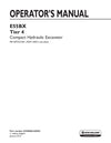 New Holland E55BX Tier 4 Compact Hydraulic Excavator Operator Manual S2HS00016ZE02