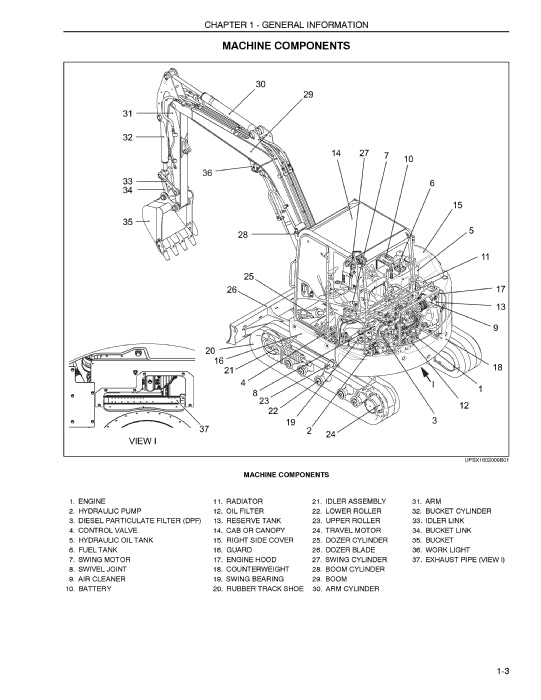 New Holland E55BX Tier 4 Compact Hydraulic Excavator Operator Manual S2HS00016ZE02