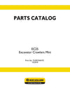 New Holland EC25 Mini Excavator Parts Manual 7318575401