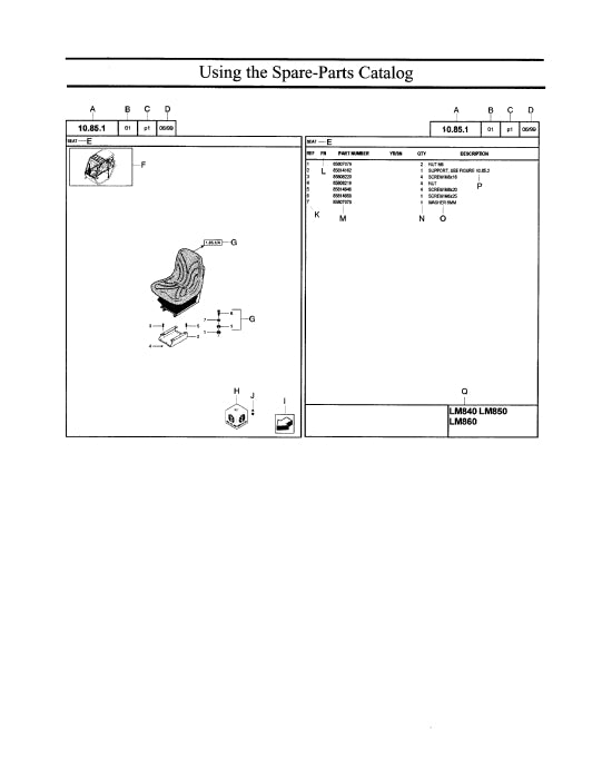 New Holland EW200 PC Excavator Parts Manual 73179374