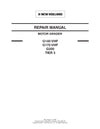  New Holland G140VHP,G170VHP,G200 Tier 3 Motor Grader Service Manual 75314490NA