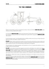 New Holland G140 Motor Grader Operator Manual 75314441NA