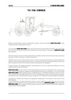 New Holland G200 Motor Grader Operator Manual 75314454NA
