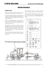 New Holland G200 Motor Grader Service Manual 75314468NA
