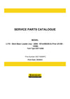 New Holland L170 Skid Steer Loader Parts Manual 550710089PC