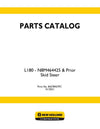 New Holland L180 Skid Steer Loader Parts Manual 84278457