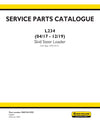 New Holland L234 Skid Steer Loader Parts Manual 550710151PC