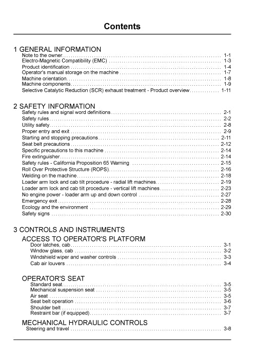 New Holland L234 Tier 4B (final) Skid Steer Loader Operator Manual 48060337 