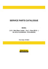 New Holland L313 Skid Steer Loader Tier 3 Row Parts Manual 550710250PC