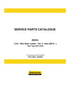 New Holland L318 Skid Steer Loader Tier 3 Row Parts Manual 550710252PC