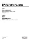 New Holland L334 Tier 4B (final) Skid Steer Loader Operator Manual 92065352