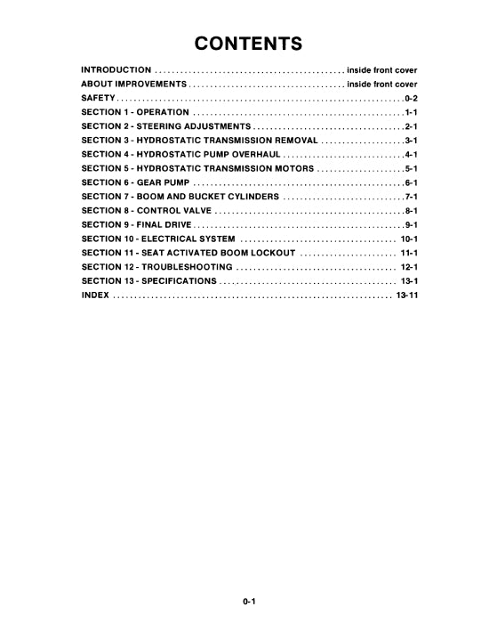 New Holland L565 Deluxe Skid Steer Loader Service Manual 40055510