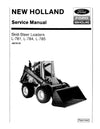 New Holland L781 Skid Steer Loader Chassis only Service Manual 40078130