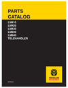 New Holland LM430 Telehandler Parts Manual 86576309