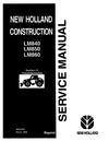 New Holland LM840 Telehandler Service Manual 86729094