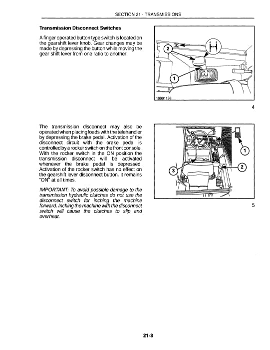 New Holland LM840 Telehandler Service Manual 86729094