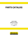 New Holland LW110.B Wheel Loader Parts Manual 7-9072NA