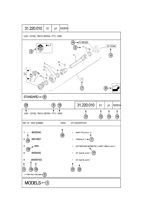 New Holland LW130TC Wheel Loader Parts Manual 530100002PC