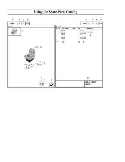 New Holland LW190 Wheel Loader Parts Manual 75131018