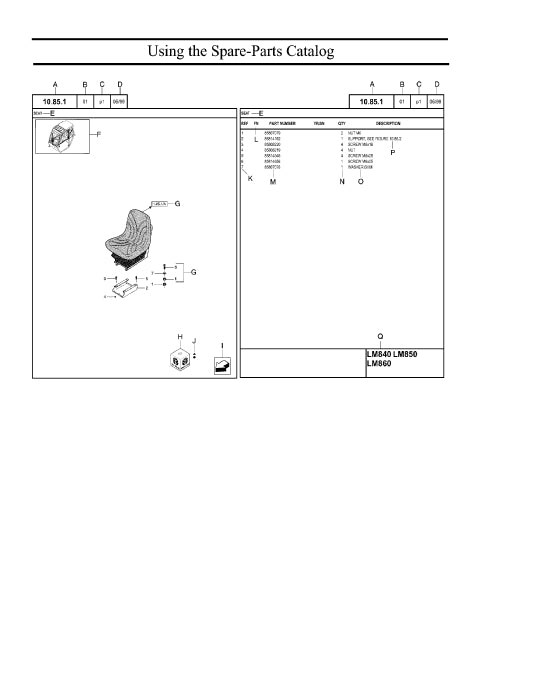 New Holland LW190 Wheel Loader Parts Manual 75131018
