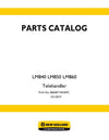 New Holland M840,LM850,LM860 Telehandler Parts Manual 86606715NA