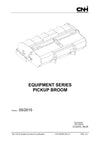 New Holland Pickup Broom for 21E Compact Wheel Loader Operator Manual 51552837