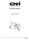 New Holland Snow Plough URN for 221E HS Compact Wheel Loader Operator Manual 51552840