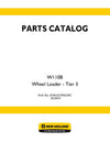New Holland W110B Tier 3 Wheel Loader Parts Manual 87481027EN-US