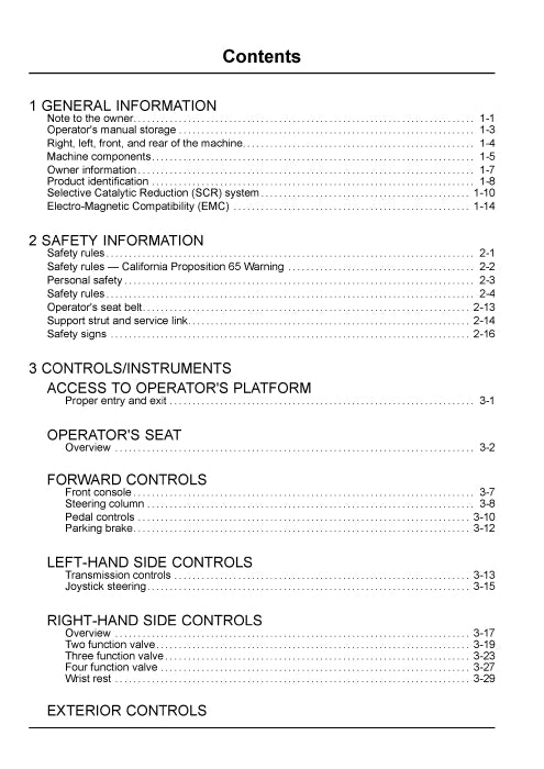 New Holland W110C Tier 4 Wheel Loader Operator Manual 84474083