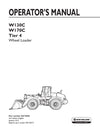 New Holland W130C,W170C Tier 4 Wheel Loader Operator Manual 84474096