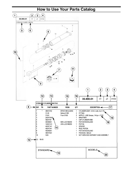 New Holland W170C Tier IV Wheel Loader Parts Manual 84368838