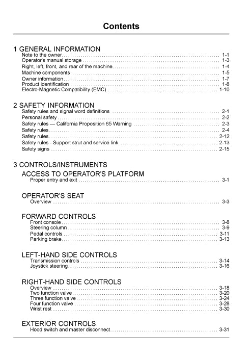 New Holland W270C,W300C Tier 4 Wheel Loader Operator Manual 84591025