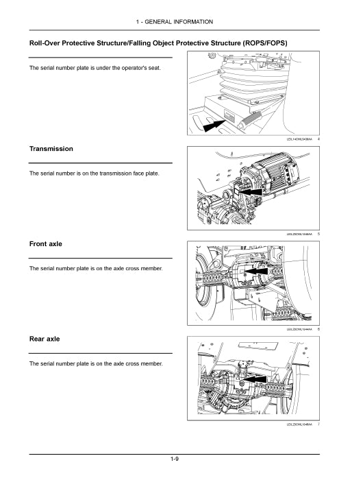 New Holland W40X Compact Wheel Loader Operator Manual 92272352